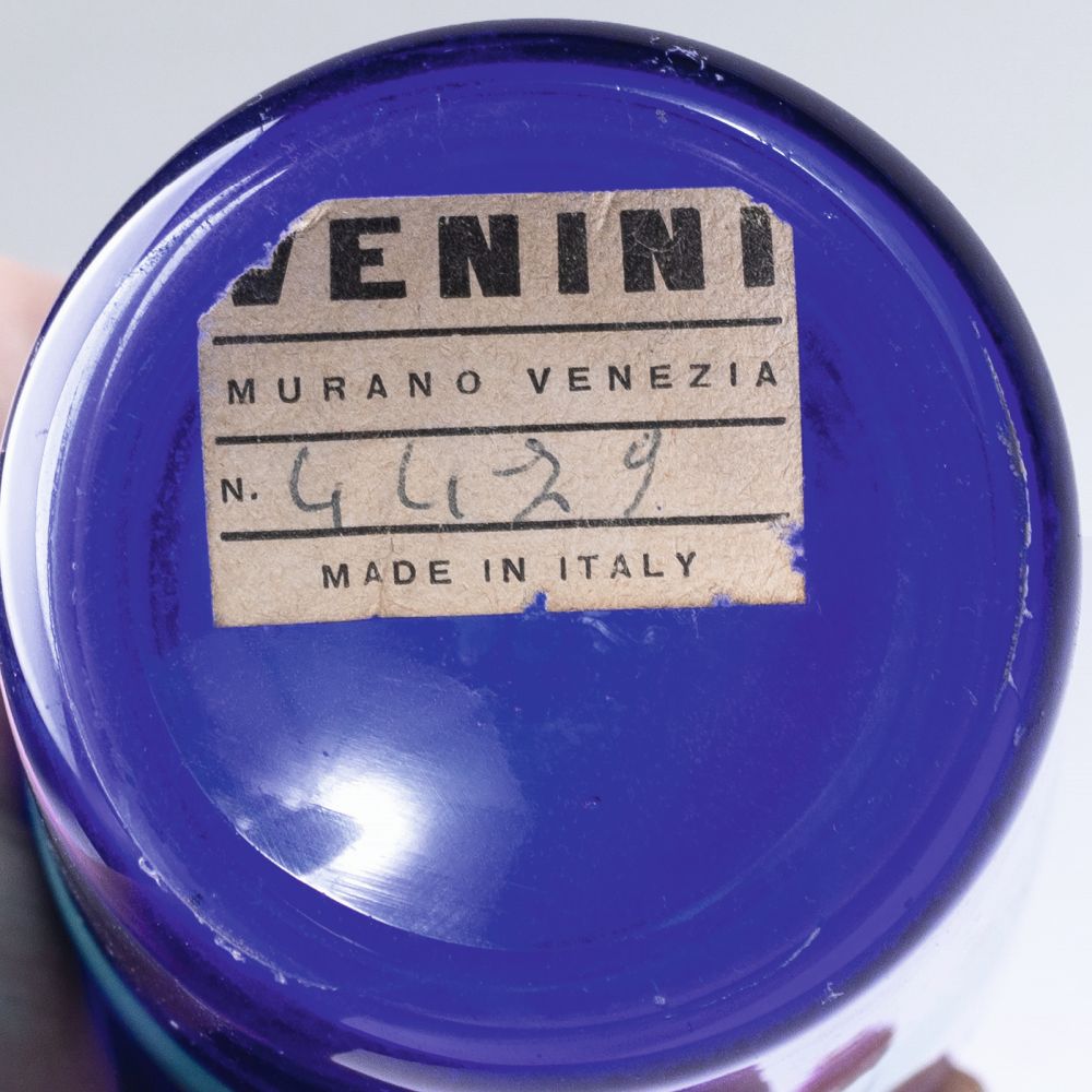 A Long-Necked Bottle 'A Fasce' for Venini - image 2