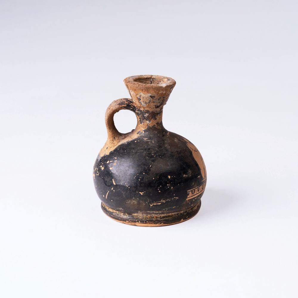 An Attic Miniature Red-Figure Squat Lekythos - image 2