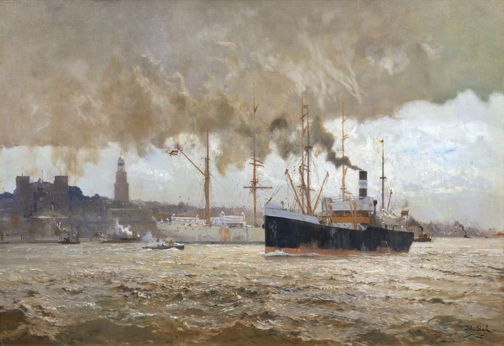 John Gleich - Im Hamburger Hafen Im Hamburger Hafen