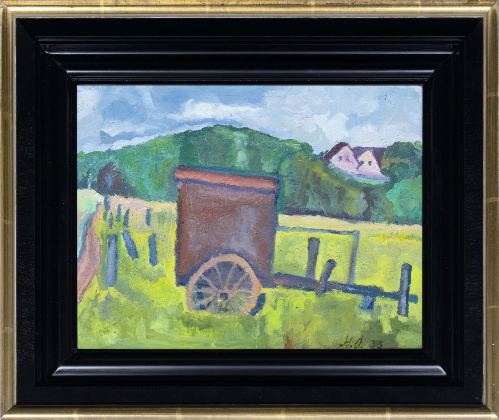 Cart on a Meadow - image 2