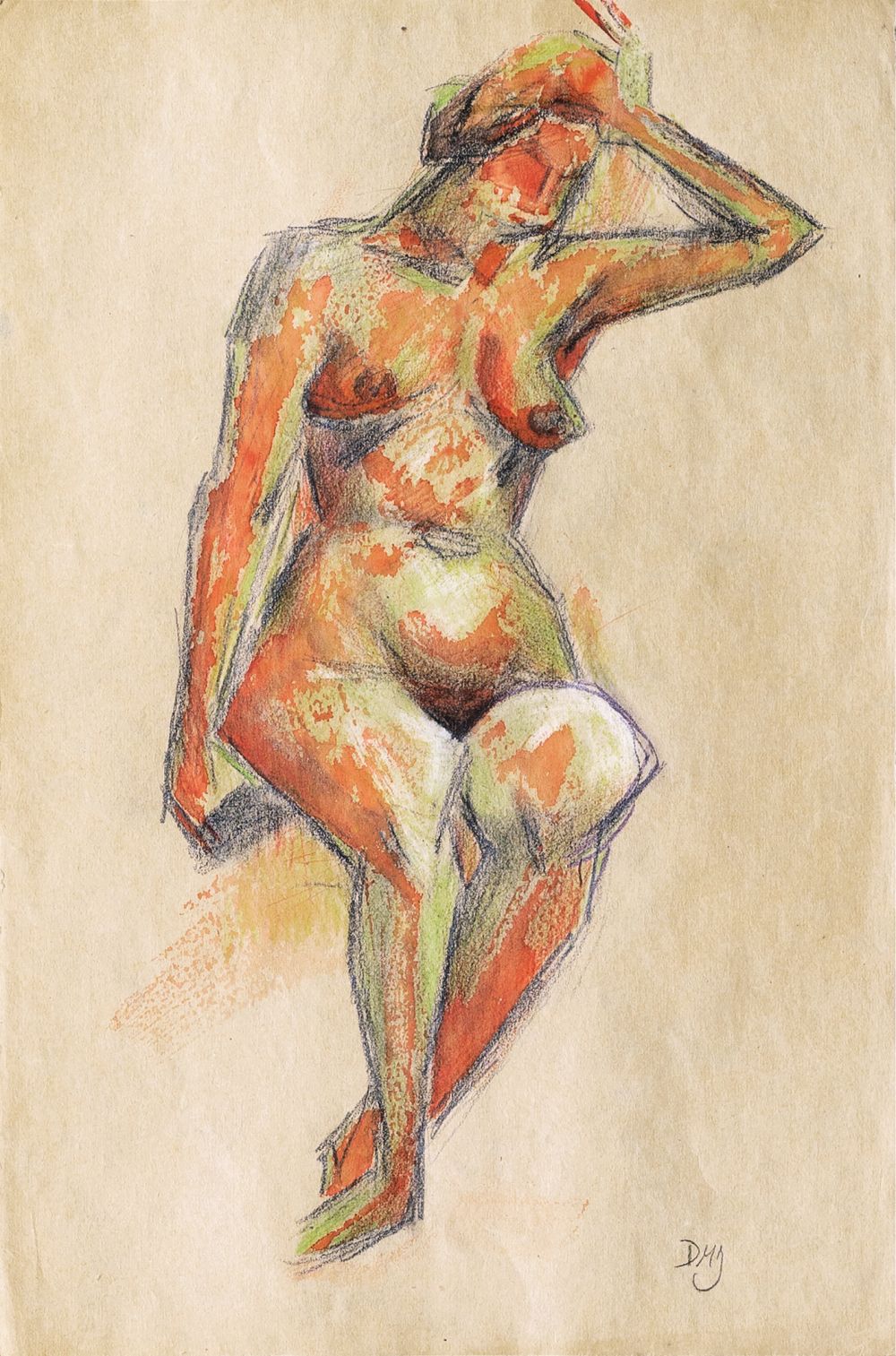 Seated Nude