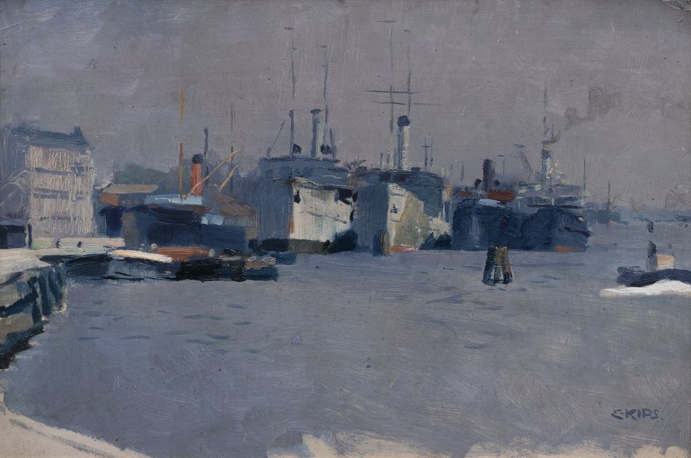 Erich Kips - Im Hamburger Hafen Im Hamburger Hafen