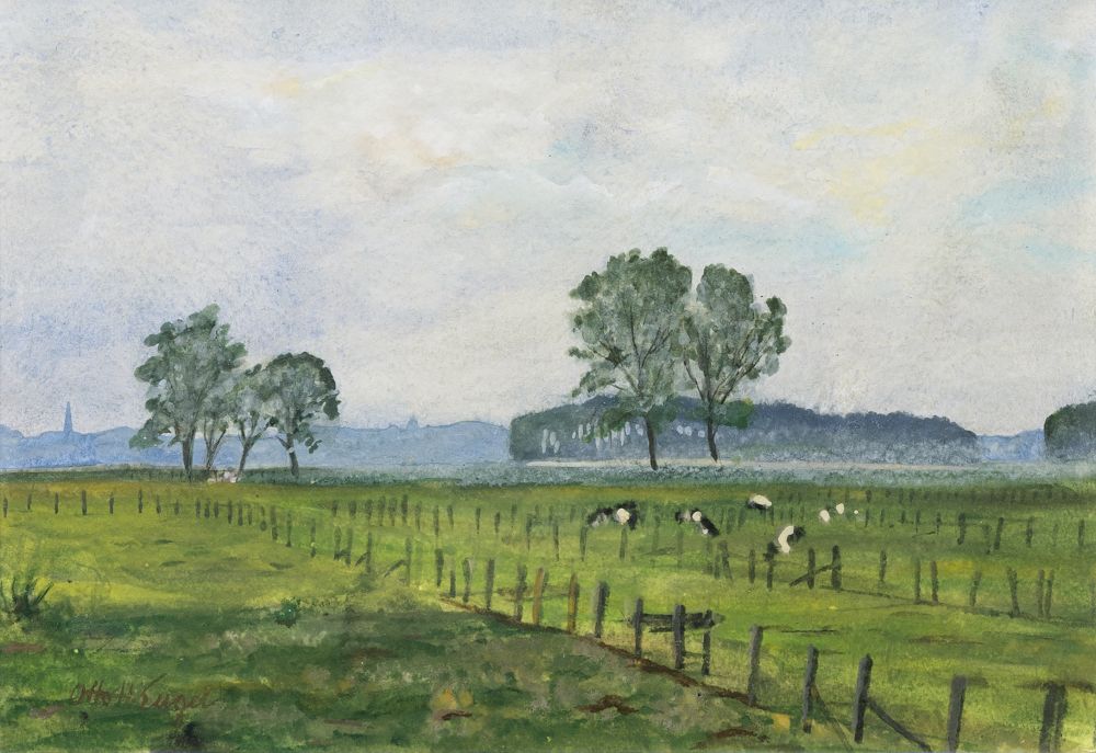 Otto Heinrich Engel - Norddeutsche Landschaft Norddeutsche Landschaft