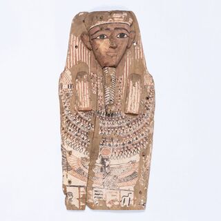 The Upper Part of an Egyptian Coffin Cover