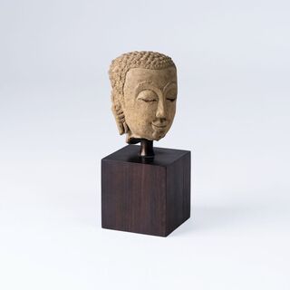 A Small Head of Buddha