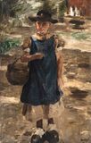 Peasant Girl with Basket - image 1