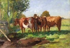 Three Cows - image 1