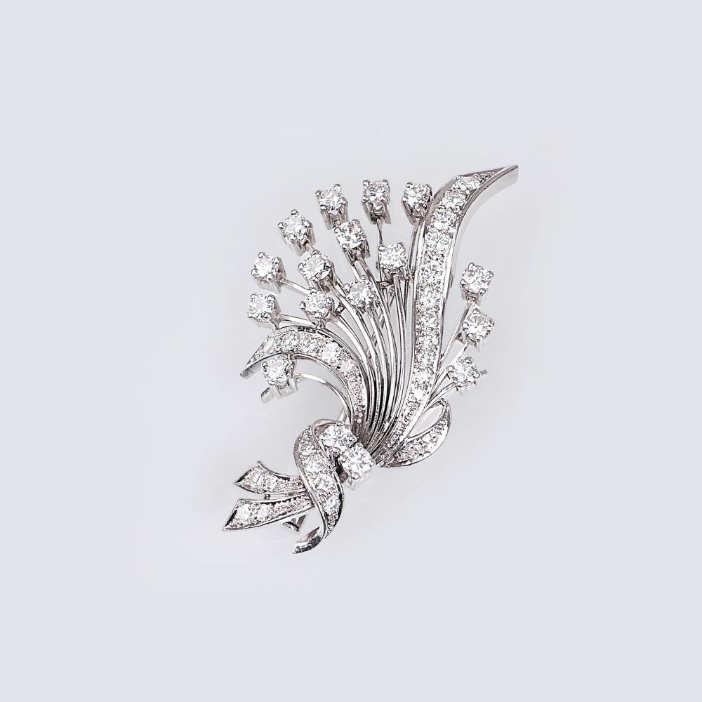 A Diamond Brooch - image 2