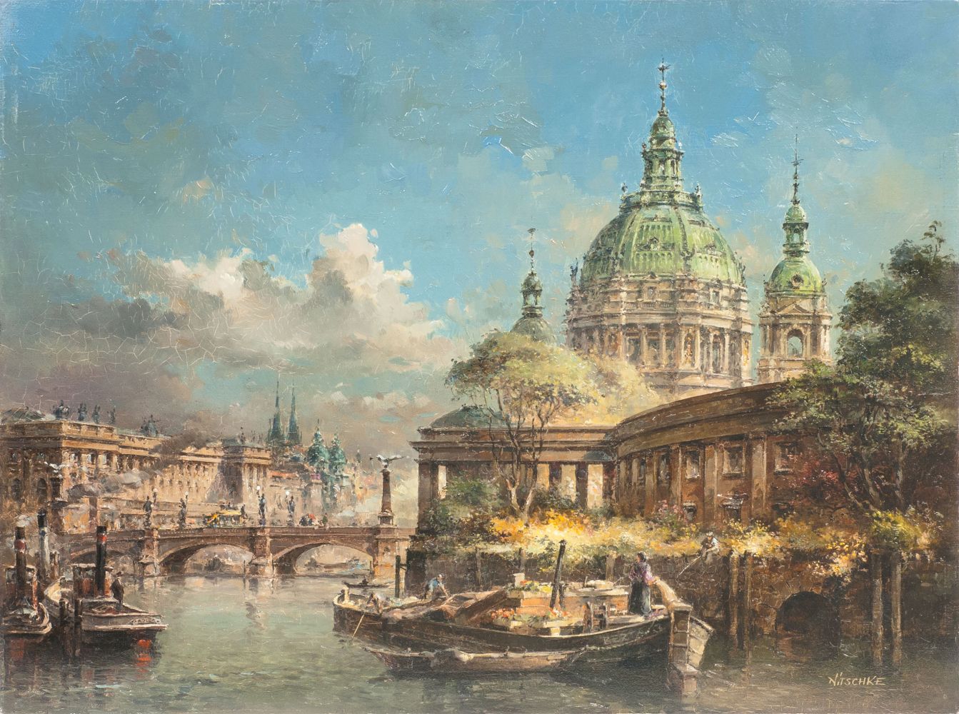 Berliner Dom und Spree