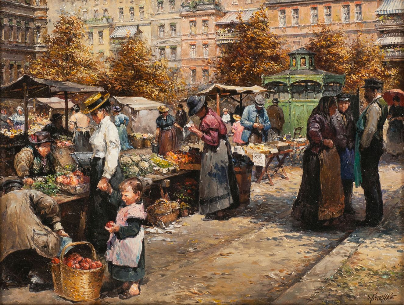 Vegetable Market in Berlin