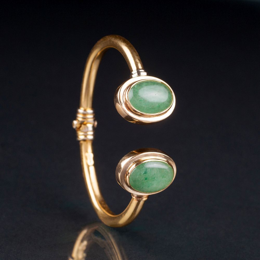 A CuffBangle with Chrysoprase - image 2