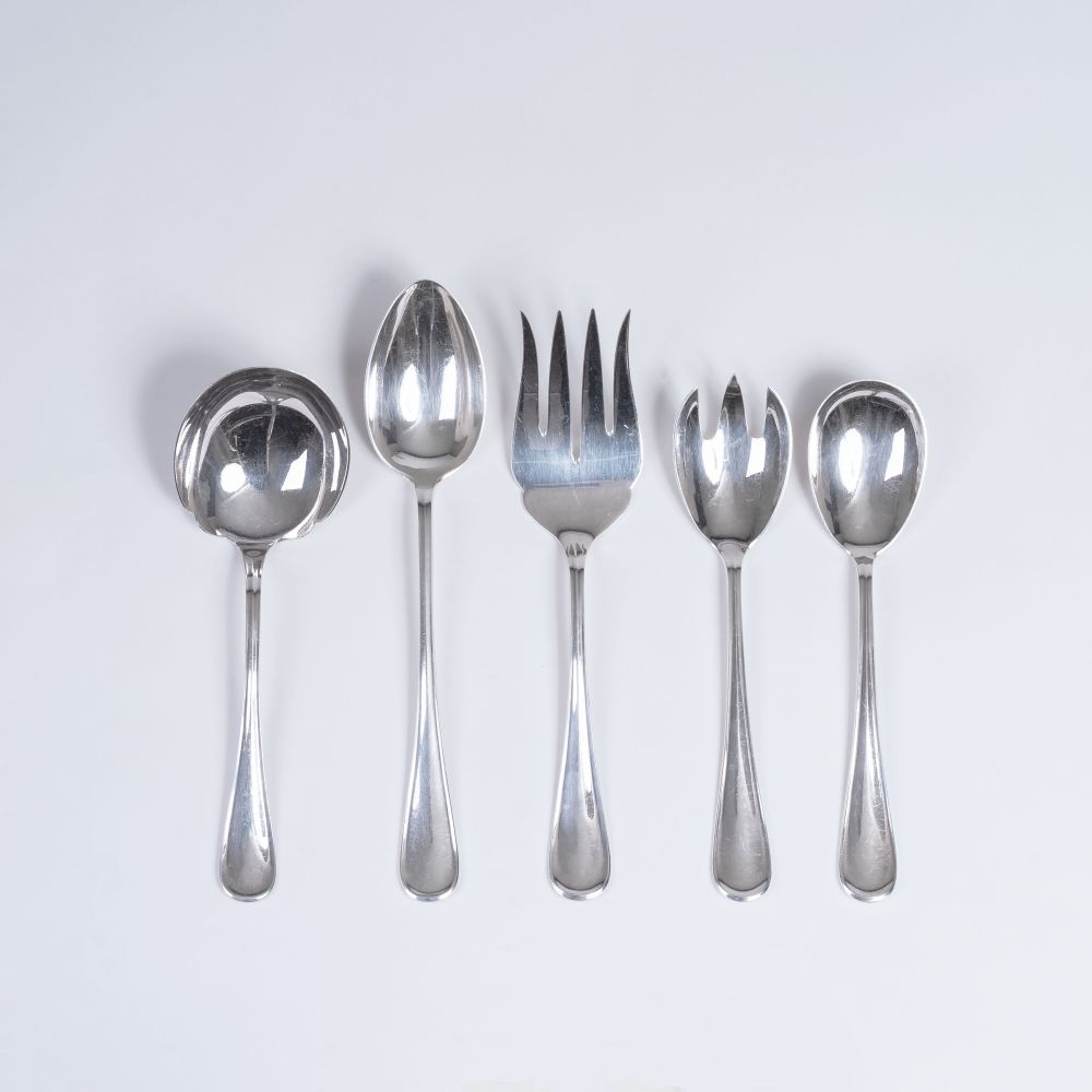 A Cutlery Set for 12 Persons in Cutlery Box - image 3