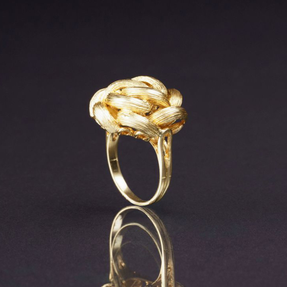 A Gold Ring 'Knot' - image 2