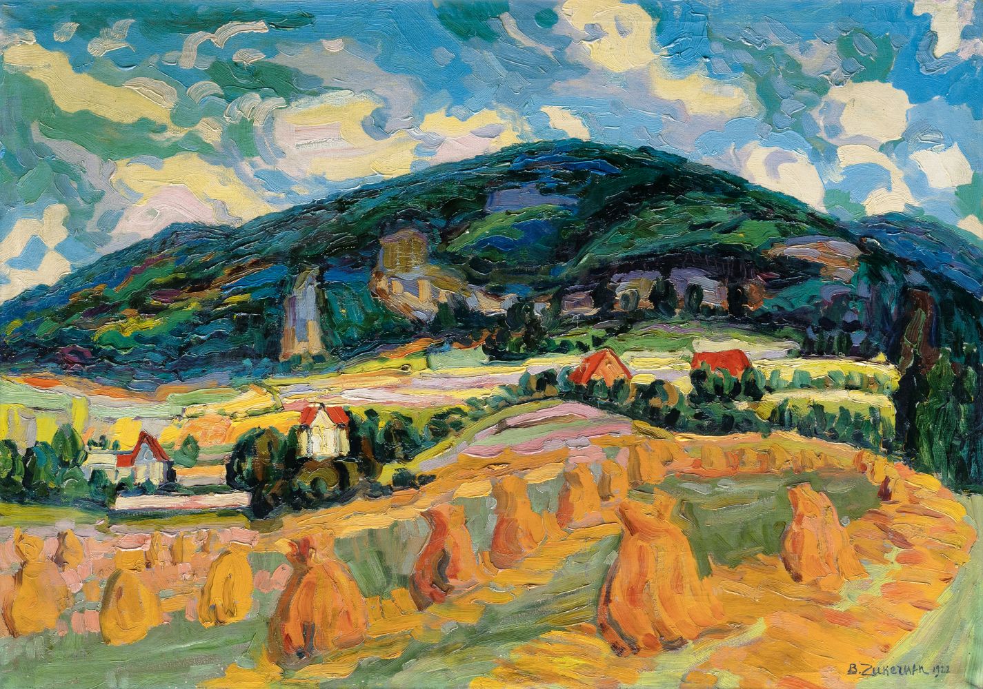 Landscape in Lithurania