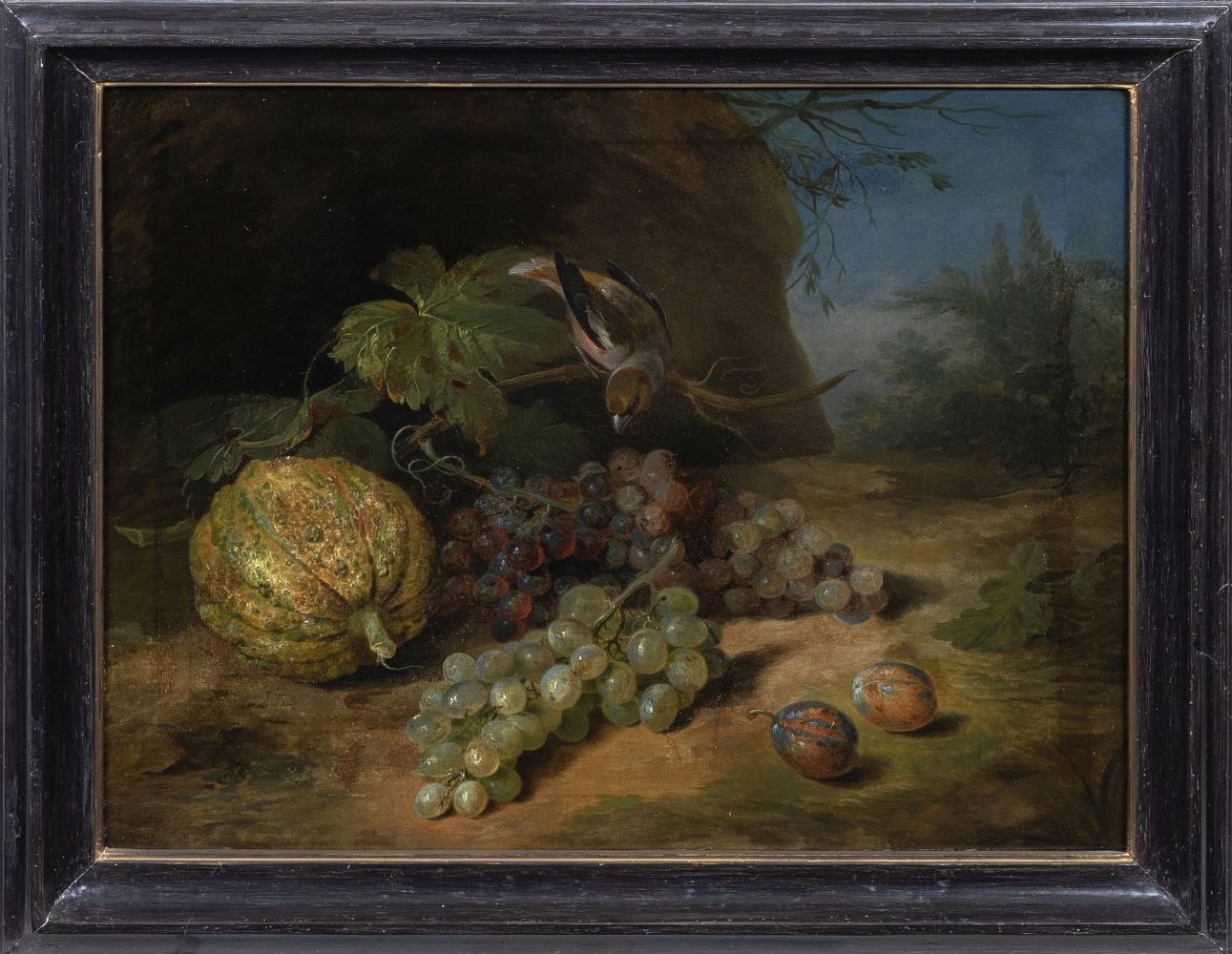 Fruit Still Life with Hawfinch - image 2