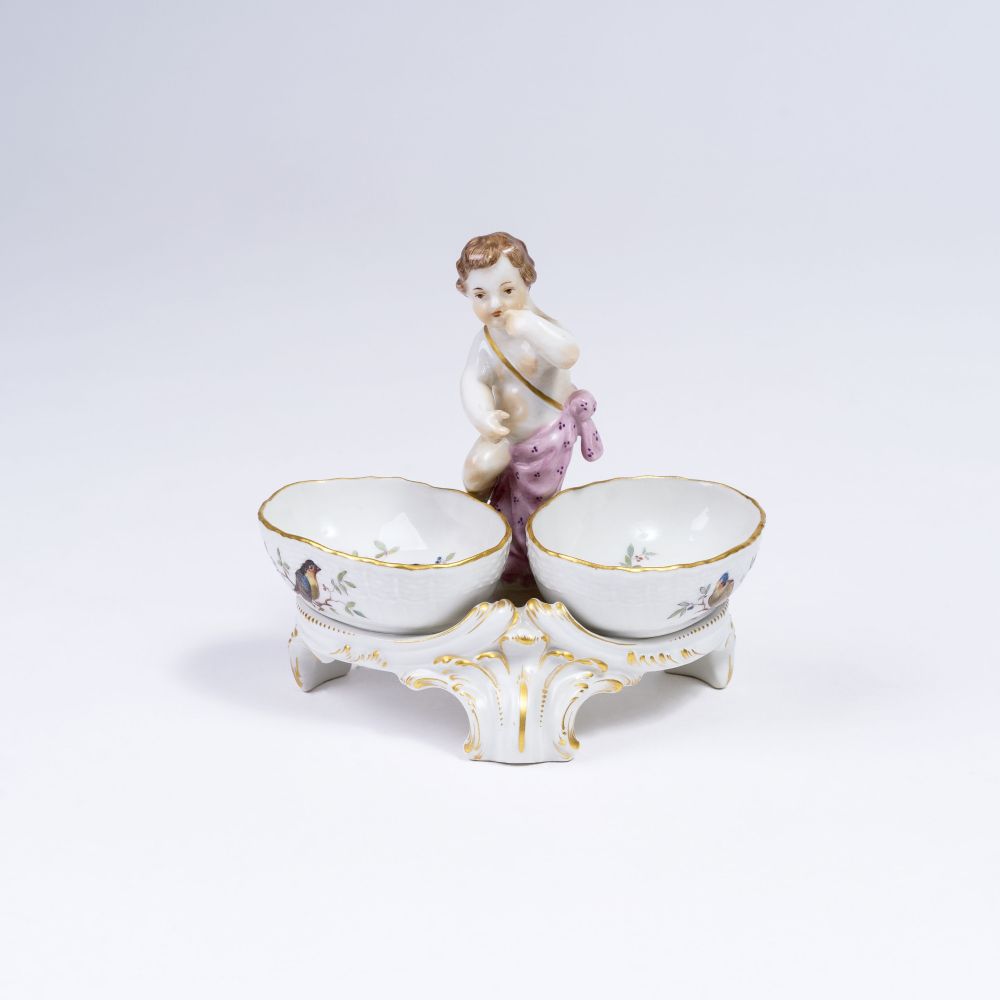 A Spice Bowl with Putto A Spice Bowl with Putto