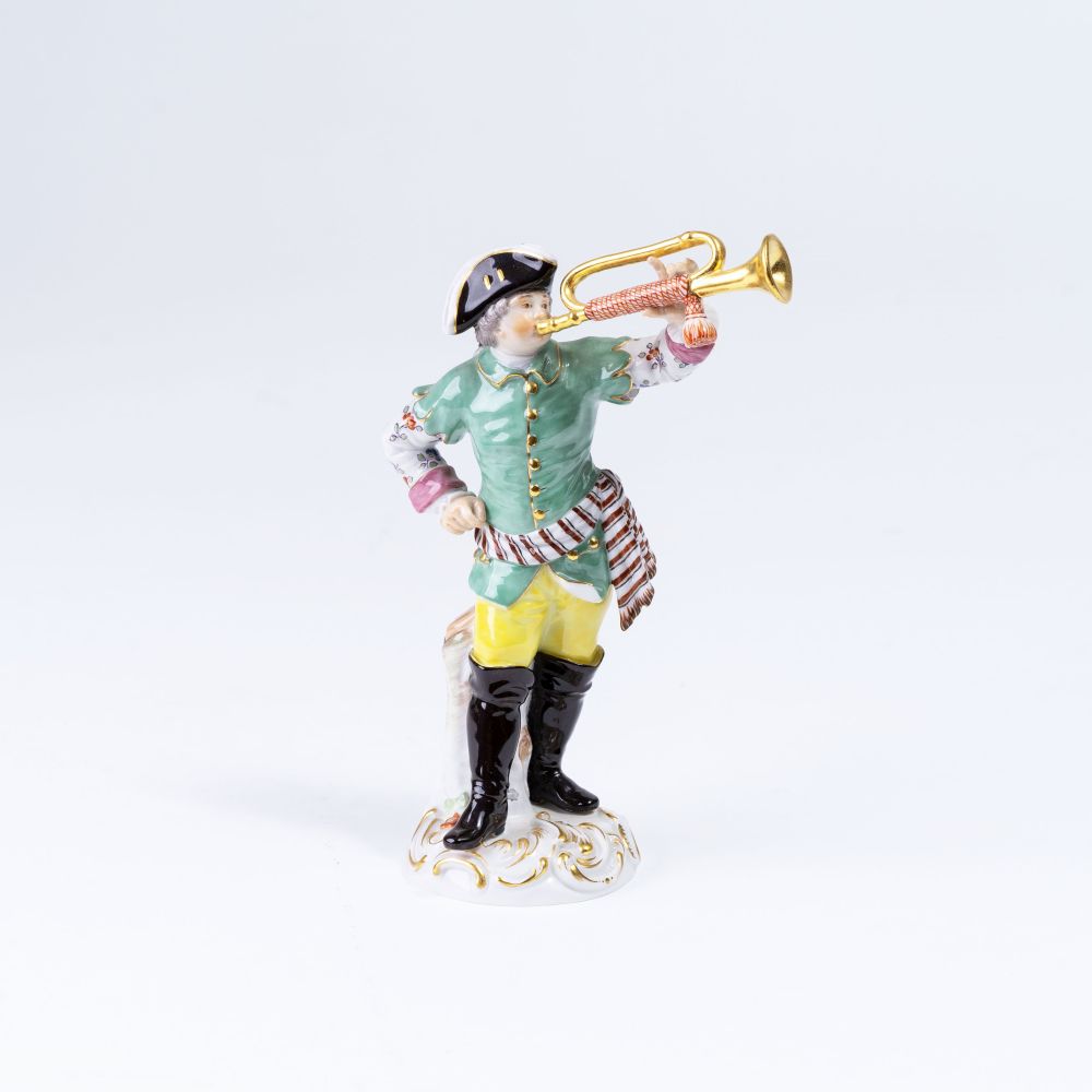 Johann Joachim Kaendler - A Trumpeter from the 'Galant Orchestra' A Trumpeter from the 'Galant Orchestra'