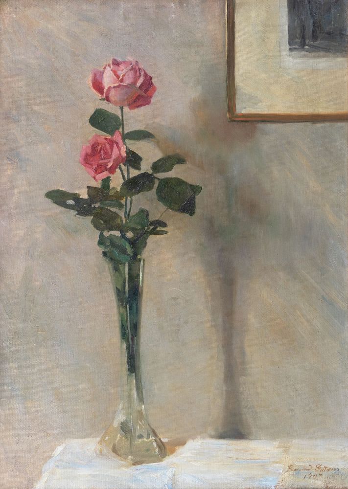 Bernhard Gutmann - Rosen in der Vase Rosen in der Vase