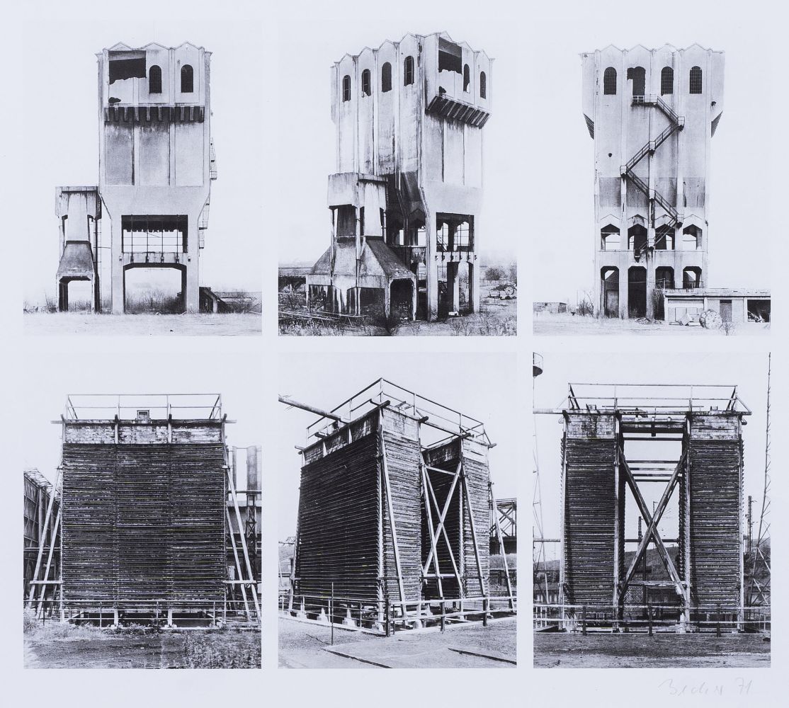 Bernd und Hilla Becher, 1931 bis 2007 und 1934 bis 2015 - Coal Bunker and Coal Bunker and