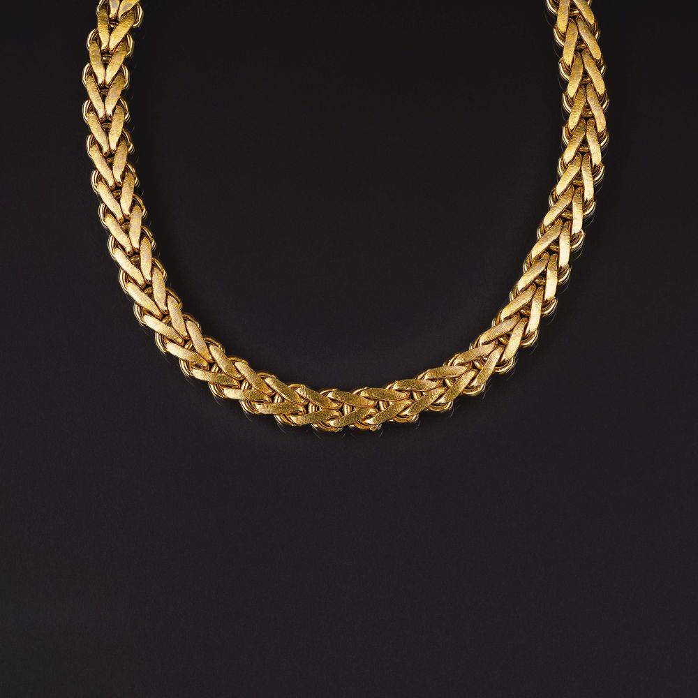 A Gold Necklace