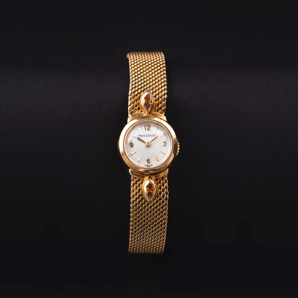 Jaeger-LeCoultre - A Ladies' Wristwatch with Fancy Diamonds A Ladies' Wristwatch with Fancy Diamonds