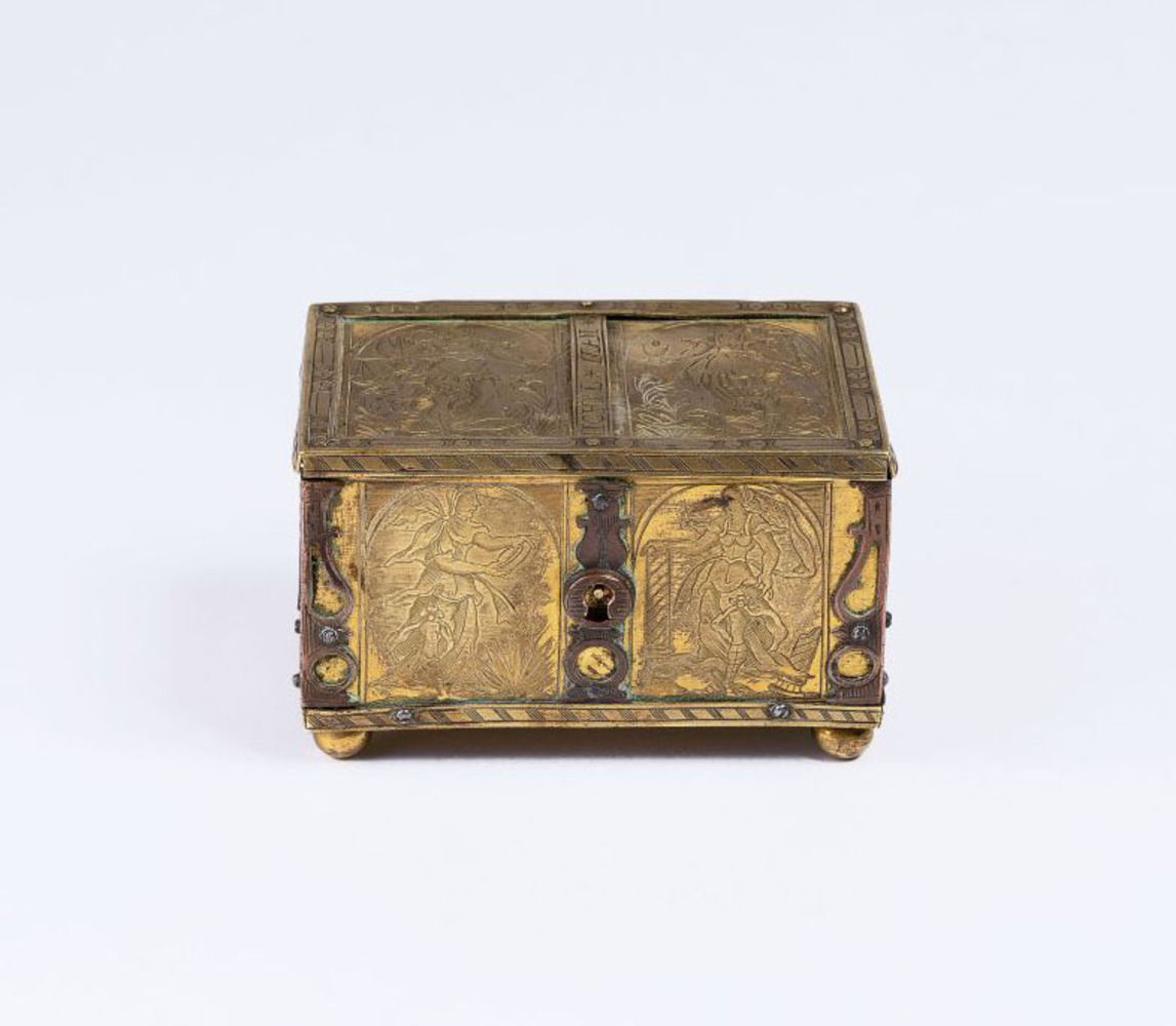 Michel Man(n), geb. um 1570 Augsburg, gest. nach 1630 Nürnberg - Seltenes Miniaturkästchen Seltenes Miniaturkästchen