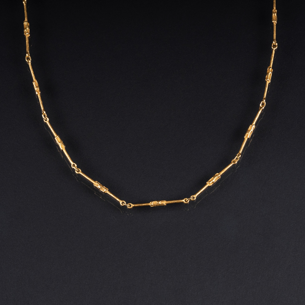 A Gold Necklace by Björn Weckström