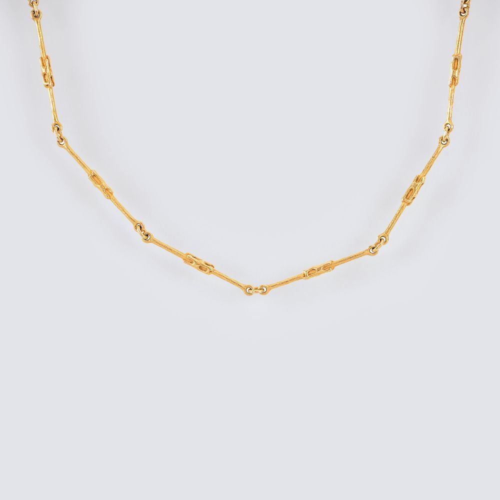 A Gold Necklace by Björn Weckström - image 2