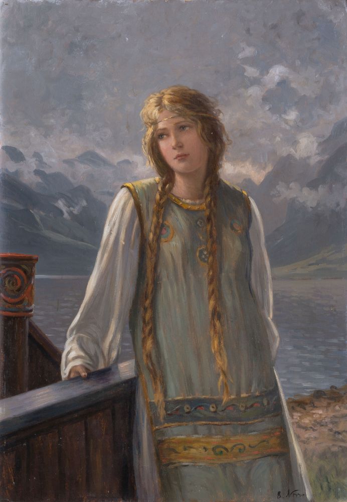 Emma Pastor Normann - Girl in Green Girl in Green