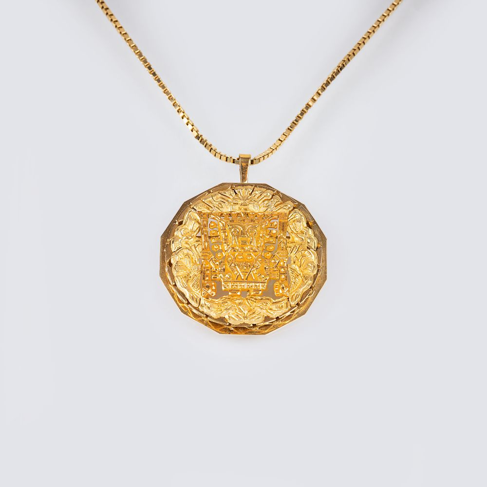 A Gold Pendant - image 2