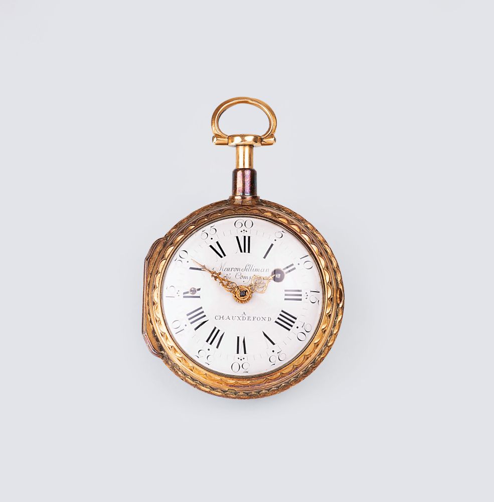 A Spindle Pocket Watch with Repetition - image 3