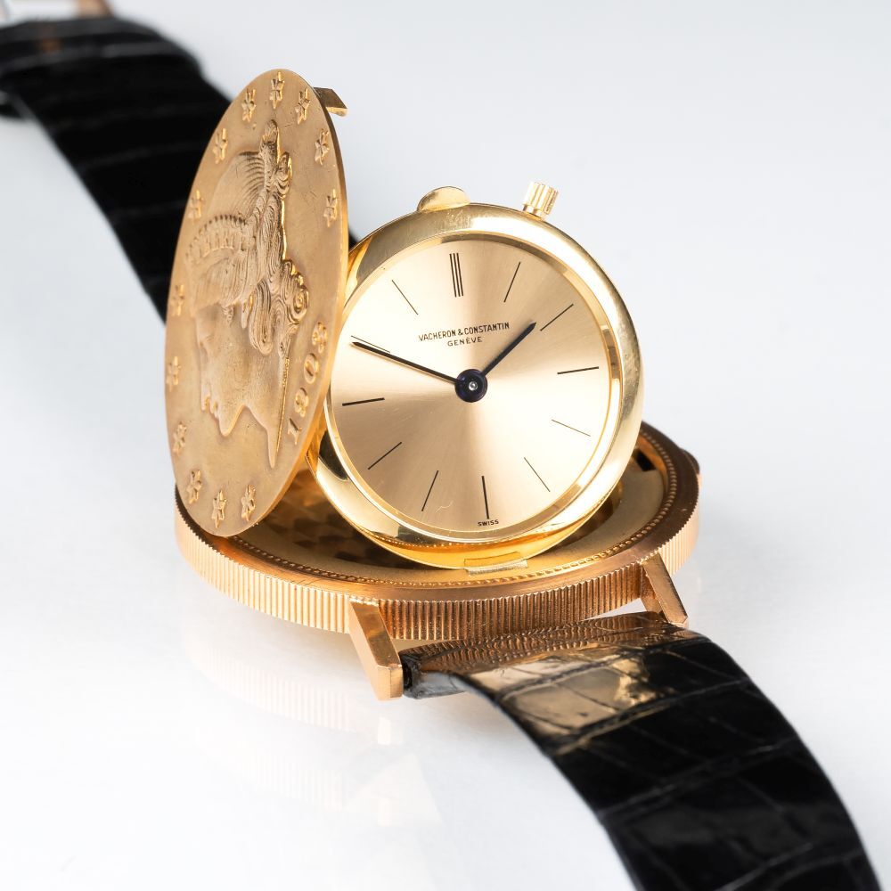 A Wristwatch with US Coin 'Liberty Head' - image 3