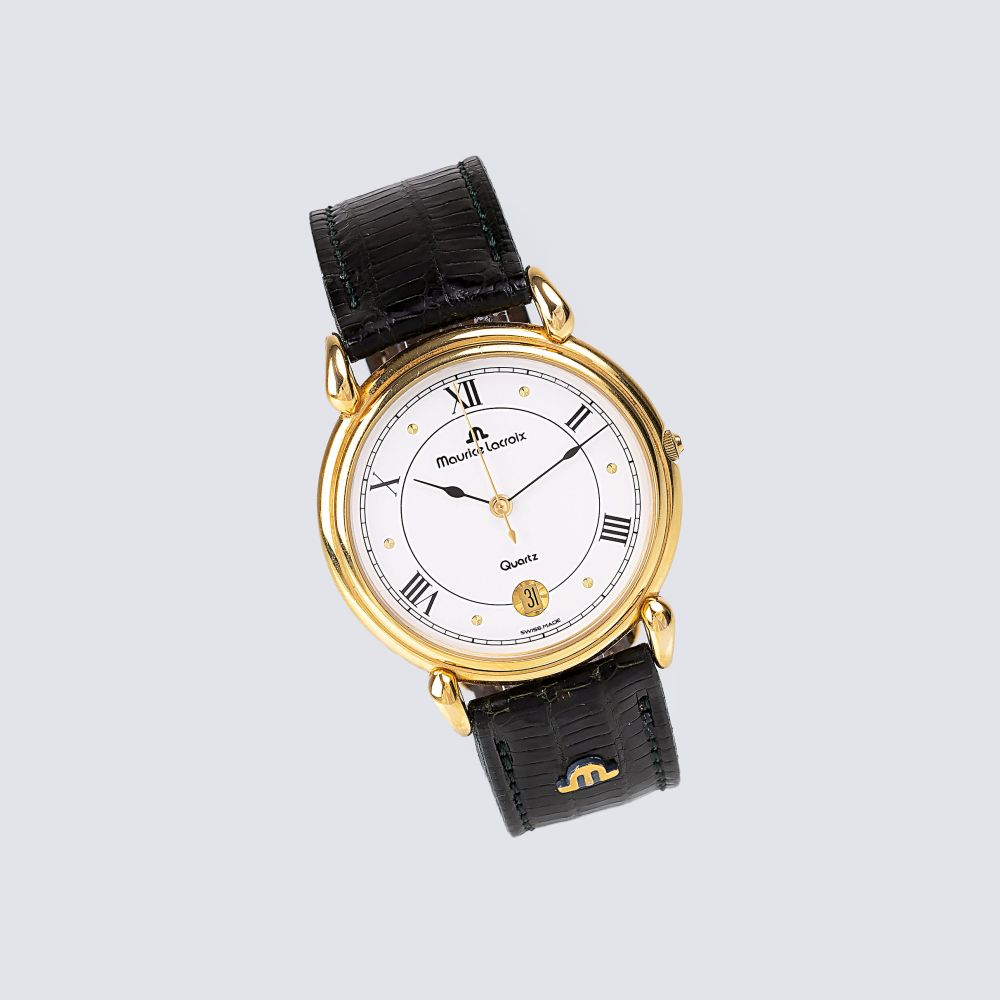 A Ladie's Wristwatch with Date Aperture