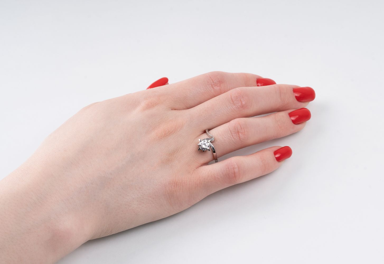 A Solitaire Diamond Ring - image 2