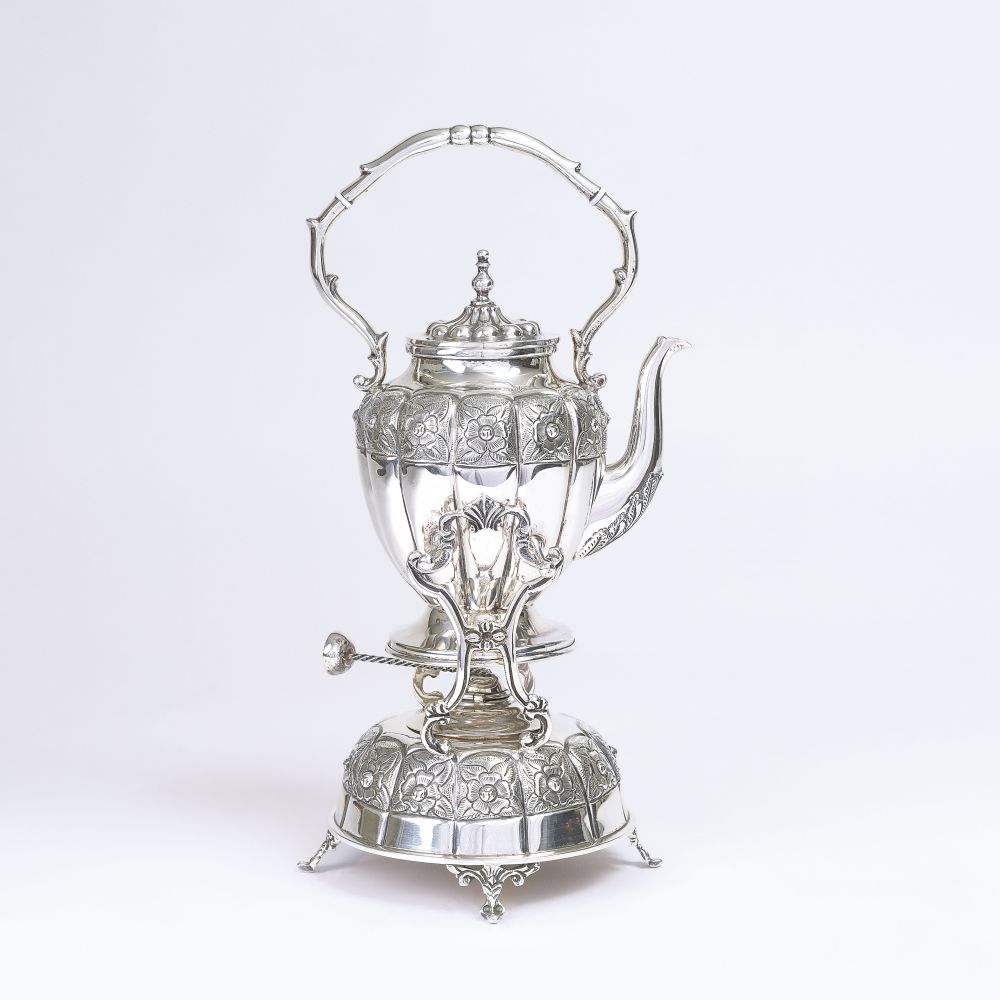 Tea Kettle on Rechaud Tea Kettle on Rechaud