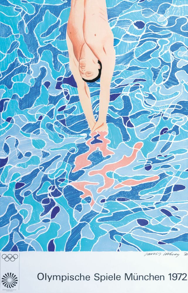 David Hockney - Olympische Spiele München Olympische Spiele München