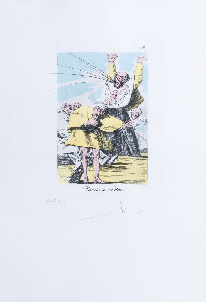 Salvador Dalí - Pirueta de Plátano Pirueta de Plátano