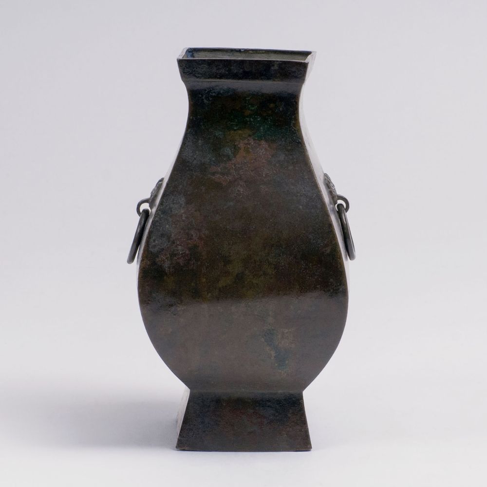 Bronze-Gefäß 'Fang Hu' im Han-Stil - Bild 5
