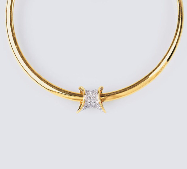 Collier mit Brillanten