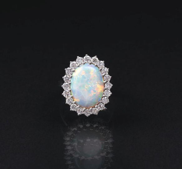 Opal-Brillant-Ring