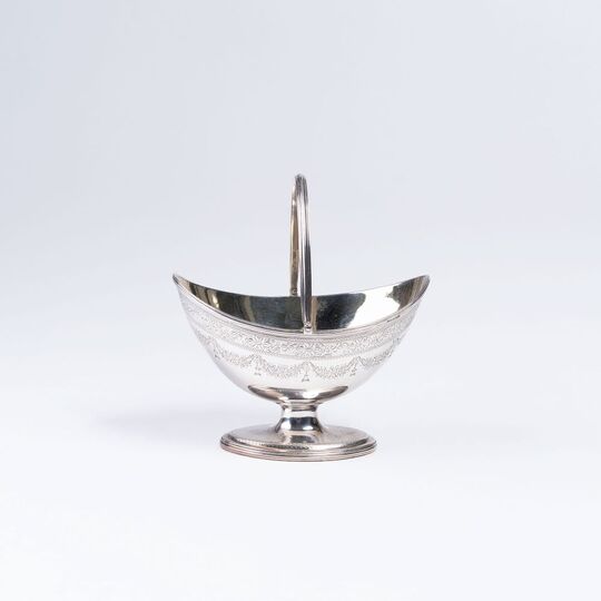 A Small George III Sugar Basket