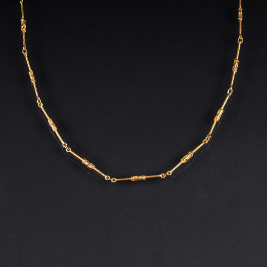 A Gold Necklace by Björn Weckström