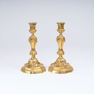 A Pair of Napoléon III Candlesticks