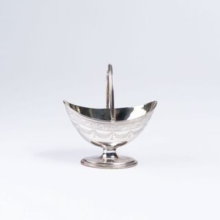 A Small George III Sugar Basket