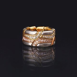 Bucherer - Tricoloure Brillant-Spannring 'Swan River Collection' Tricoloure Brillant-Spannring 'Swan River Collection'