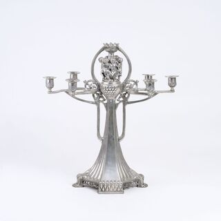 A Large Art-Nouveau Candelabra