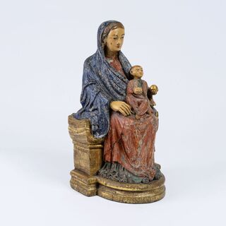A Gothic Madonna with Child