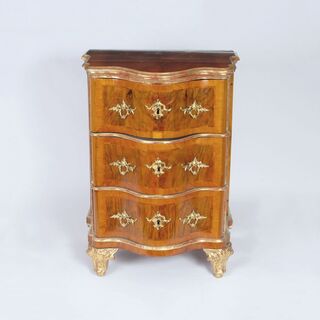 A Small Baroque-Chest of Drawers