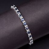 A Sapphire Diamond Bracelet - image 2