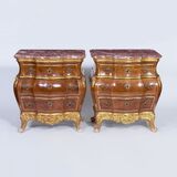 A Pair of Commodes in Style of Mathias Ortmann - image 1